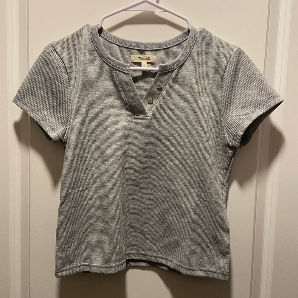 Madewell Crop Baby Tee